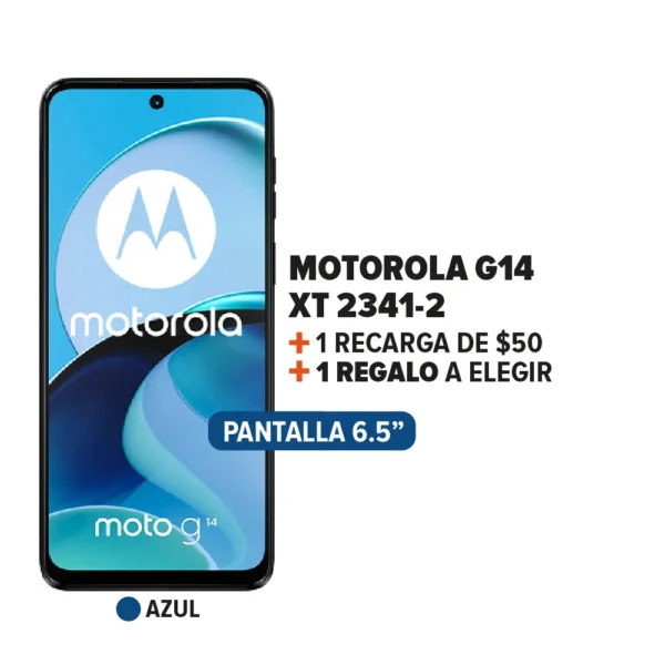 Motorola G14 + Recarga + Regalo