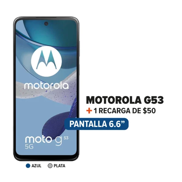 Motorola G53 + Recarga