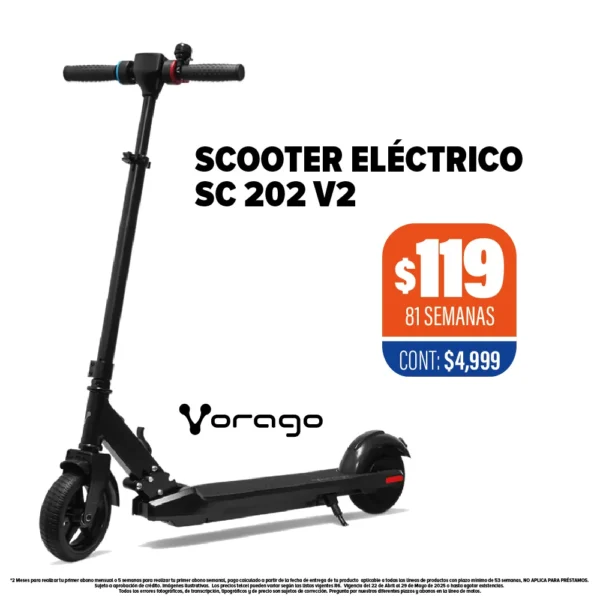 Scooter eléctrico VORAGO SC 202 V2