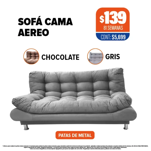 Sofá Cama Aereo
