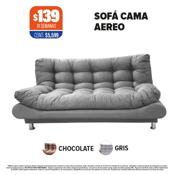 SOFÁ CAMA AEREO