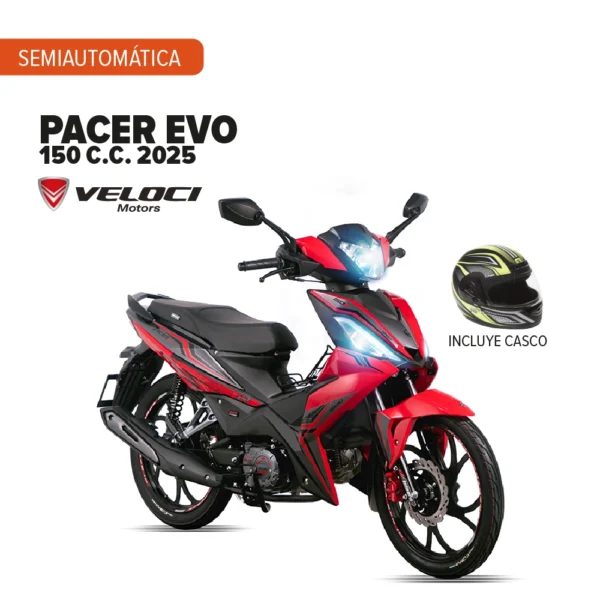 Motocicleta Veloci Pacer Evo 150 C.C. 2025