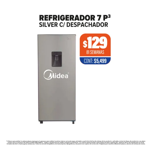 REFRIGARADOR 7P3 MIDEA