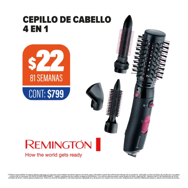 CEPILLO DE CABELLO REMINGTON 4 EN 1