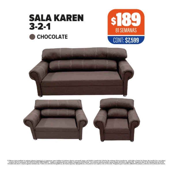 SALA KAREN 3-2-1
