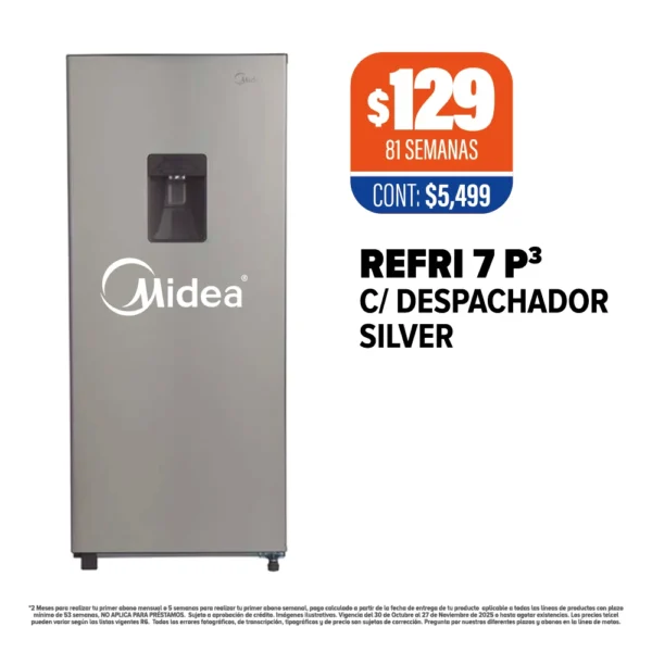 REFRIGERADOR MIDEA 7 P3