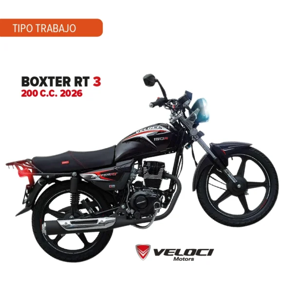 Motocicleta Veloci Boxter RT3 200 C.C. 2026