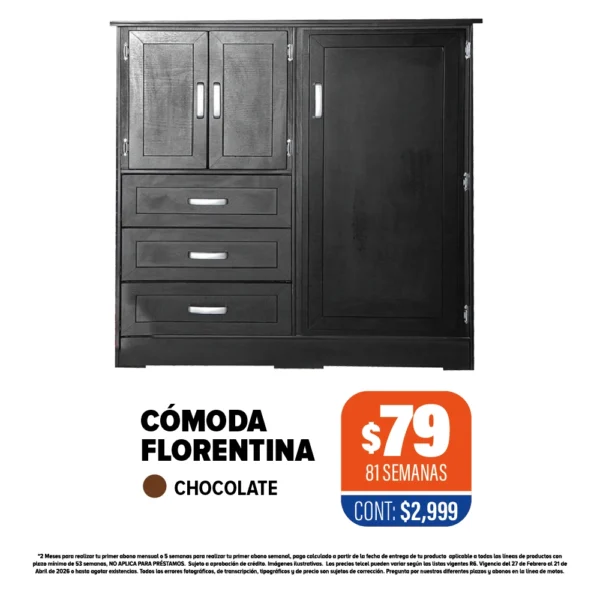 CÓMODA FLORENTINA