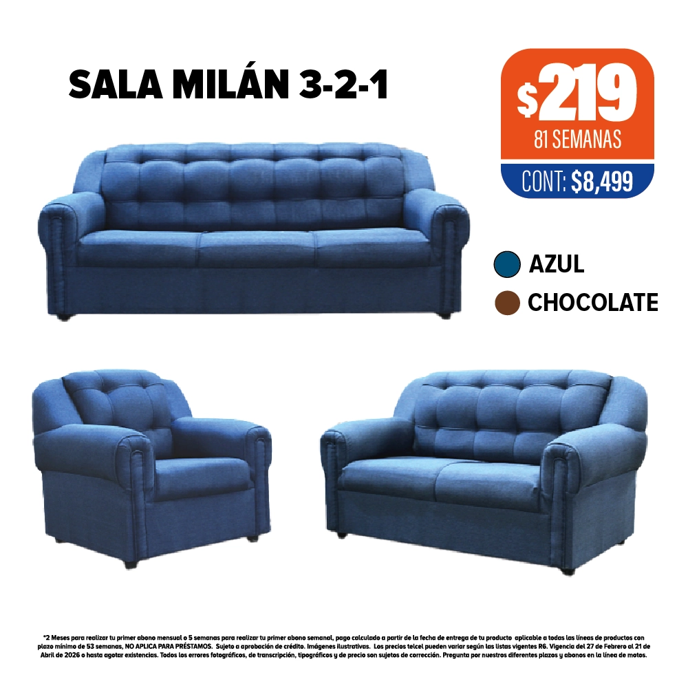 SALA MILÁN 3-2-1