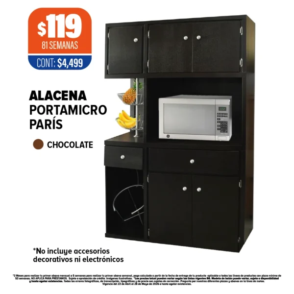 ALACENA PORTAMICRO PARIS