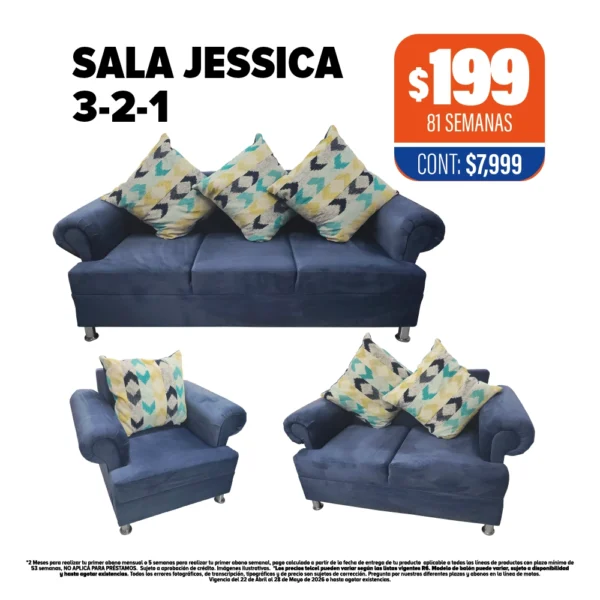 SALA JESSICA 3-2-1