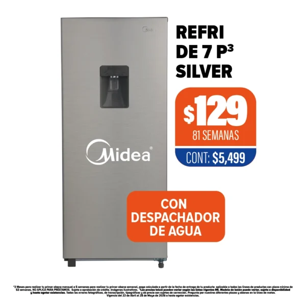 REFRIGERADOR 7 P3 SILVER