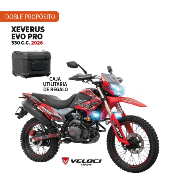 Motocicleta Veloci Xeverus Evo Pro 330 C.C. 2026
