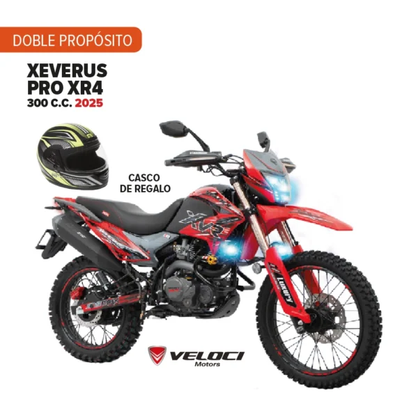 Motocicleta Veloci Xeverus Pro XR4 330 C.C. 2025