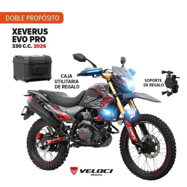 Motocicleta Veloci Xeverus Evo Pro 330 C.C. 2026