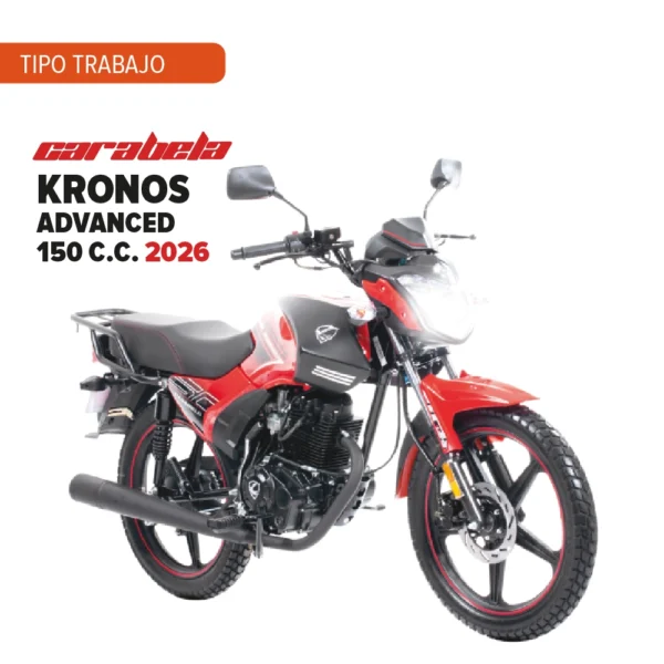 Motocicleta Carabela Kronos Advanced 150 C.C. 2026