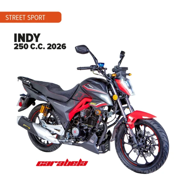 Motocicleta Carabela Indy 250 C.C. 2026
