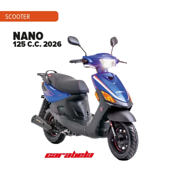 Motocicleta Carabela Nano 125 C.C.  2026