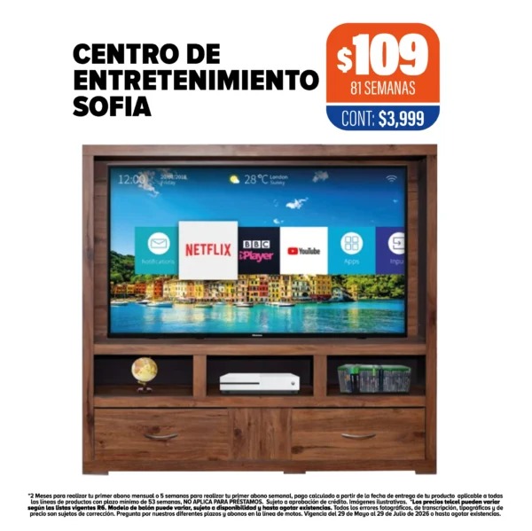 CENTRO DE ENTRETENIMIENTO SOFIA