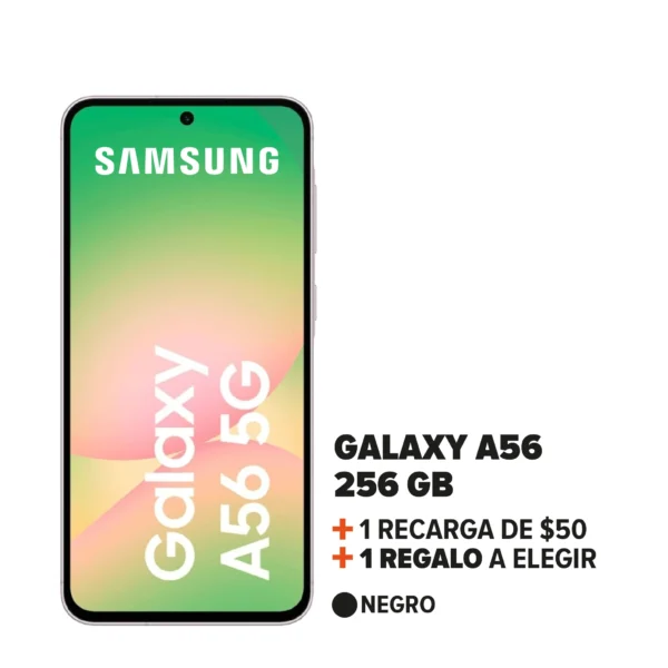 Samsung Galaxy A56 + Recarga + Regalo