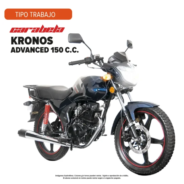 Motocicleta Carabela Kronos Advanced 150 C.C. 2026 Azul