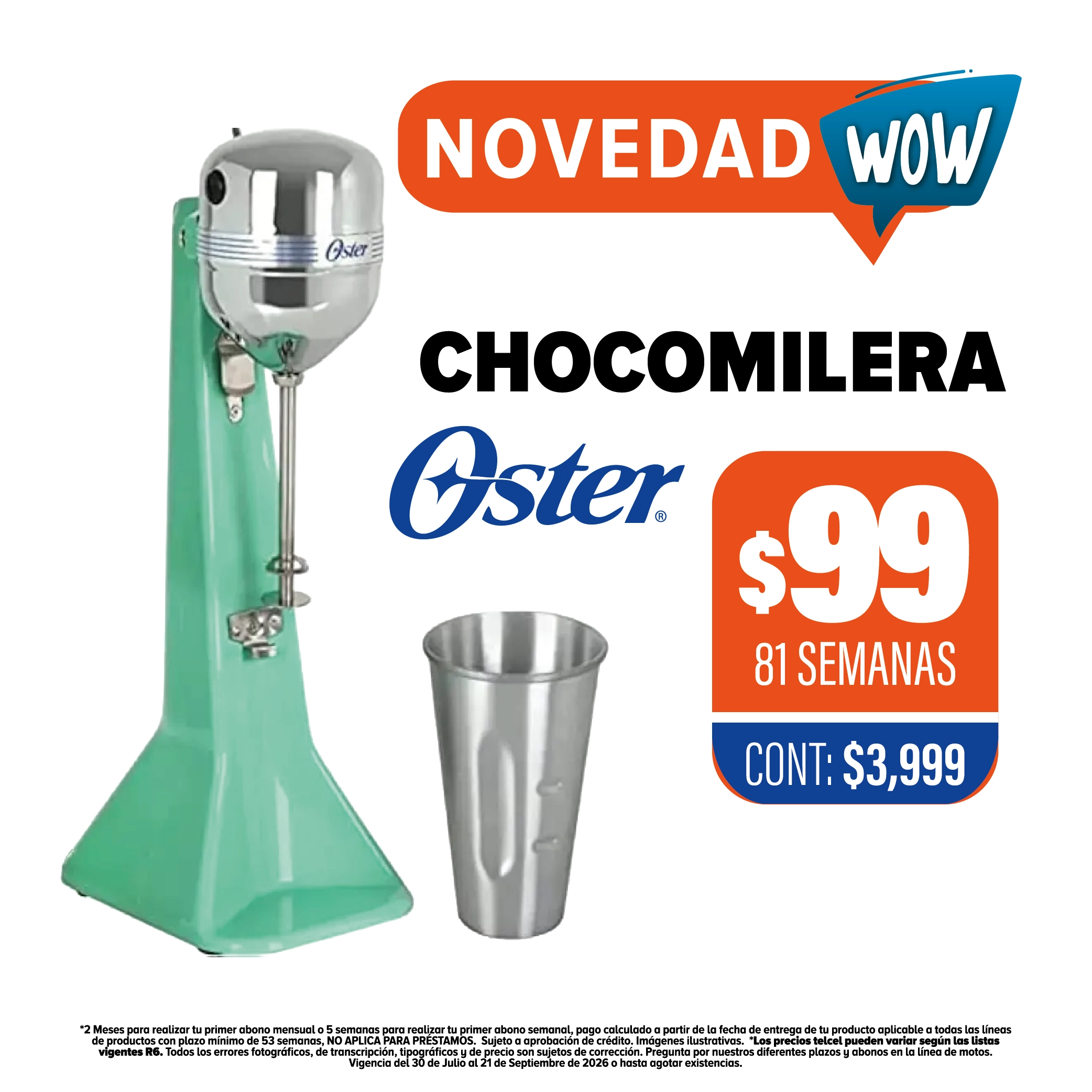 Chocomilera Oster