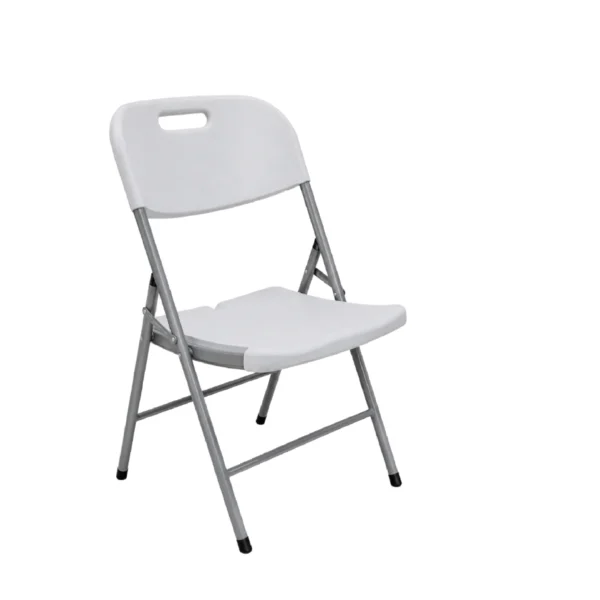 SILLA PLEGABLE STYRKA PLASTICA BLANCA