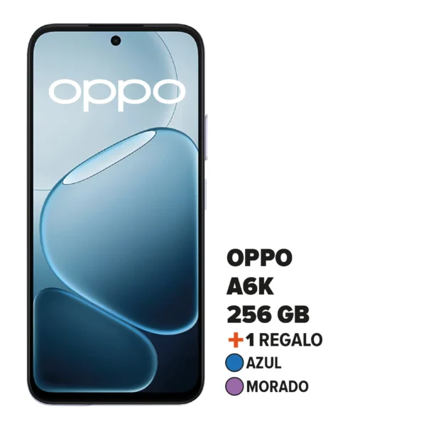 Oppo A6K + Recarga + Regalo