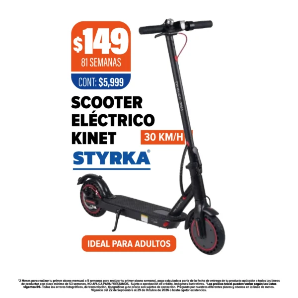 Scooter eléctrico Kinet Styrka